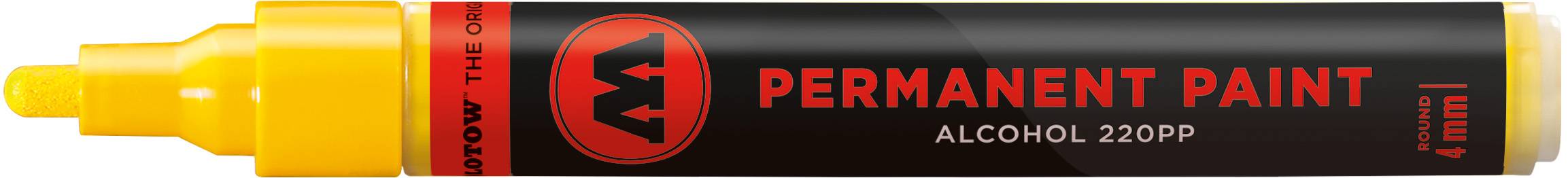 Marker Permanent Paint 220PP Alcohol, 4mm, Nr. 006, zinkgelb