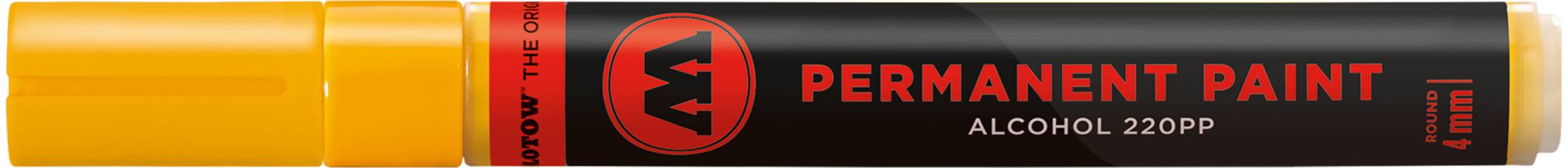 Marker Permanent Paint 220PP Alcohol, 4mm, Nr. 007, melonengelb