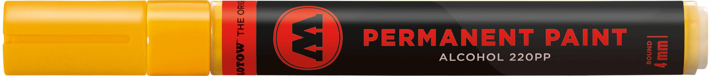 Marker Permanent Paint 220PP Alcohol, 4mm, Nr. 007, melonengelb