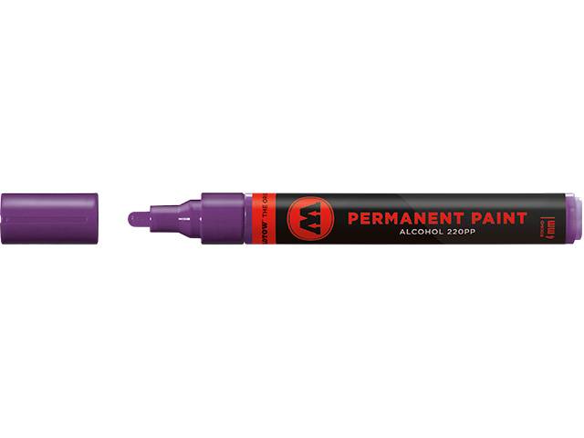 Marker Permanent Paint 220PP Alcohol, 4mm, Nr. 042, purpur