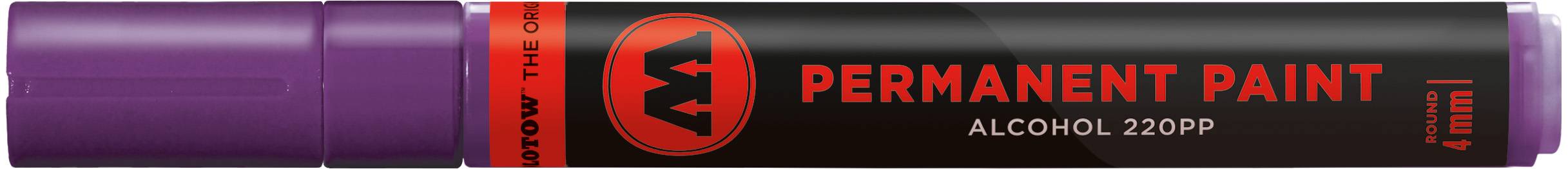 Marker Permanent Paint 220PP Alcohol, 4mm, Nr. 042, purpur
