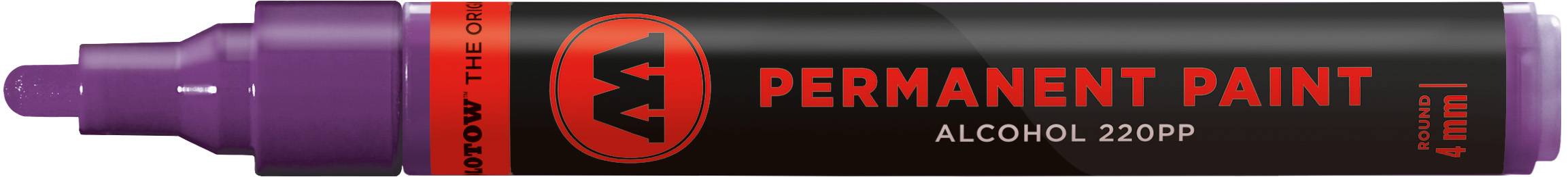 Marker Permanent Paint 220PP Alcohol, 4mm, Nr. 042, purpur