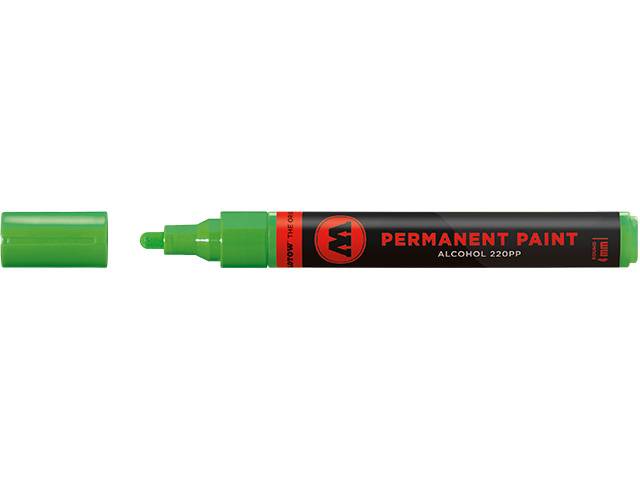 Marker Permanent Paint 220PP Alcohol, 4mm, Nr. 058, cremegrün