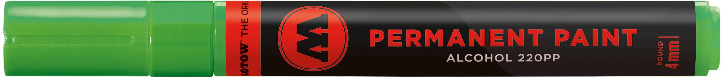 Marker Permanent Paint 220PP Alcohol, 4mm, Nr. 058, cremegrün