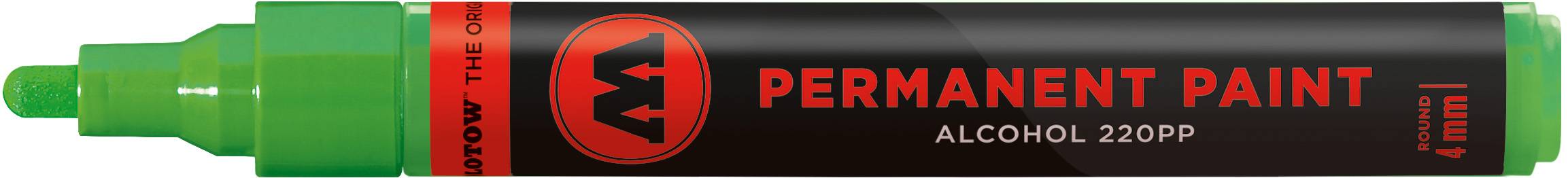 Marker Permanent Paint 220PP Alcohol, 4mm, Nr. 058, cremegrün