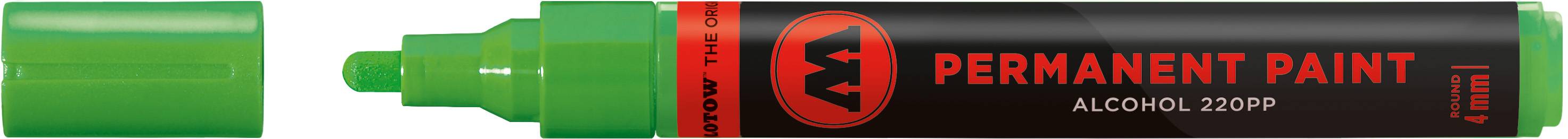 Marker Permanent Paint 220PP Alcohol, 4mm, Nr. 058, cremegrün
