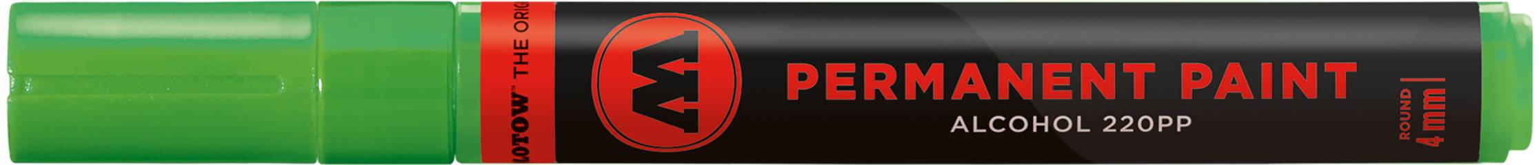 Marker Permanent Paint 220PP Alcohol, 4mm, Nr. 058, cremegrün