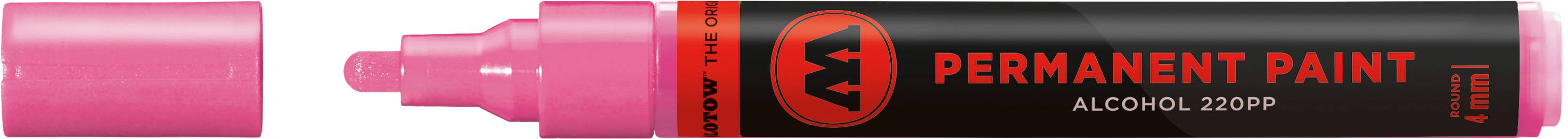 Marker Permanent Paint 220PP Alcohol, 4mm, Nr. 136, fuchsiapink