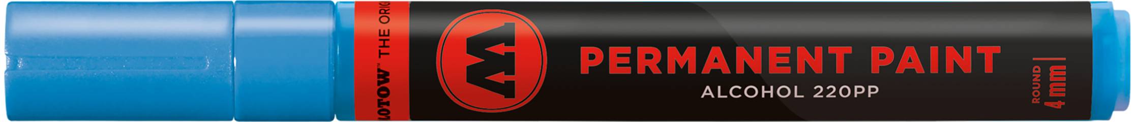 Marker Permanent Paint 220PP Alcohol, 4mm, schockblau mittel