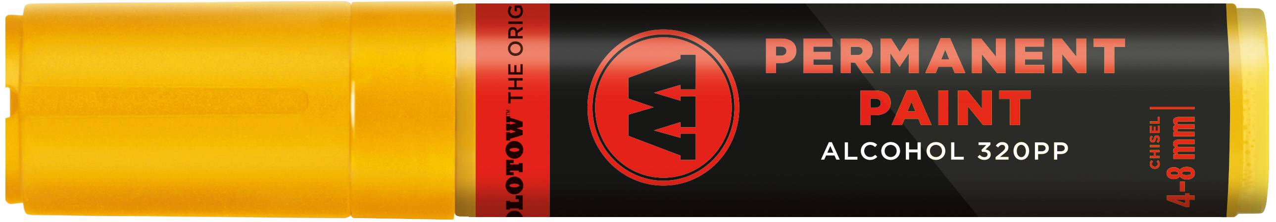 Marker Permanent Paint 320PP Alcohol, 4-8mm, Nr.007, melonengelb