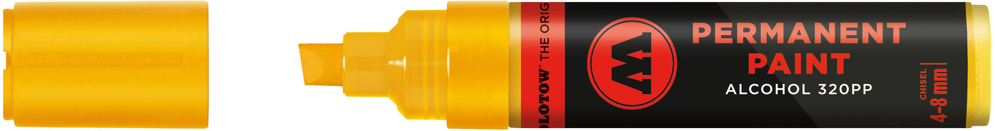 Marker Permanent Paint 320PP Alcohol, 4-8mm, Nr.007, melonengelb