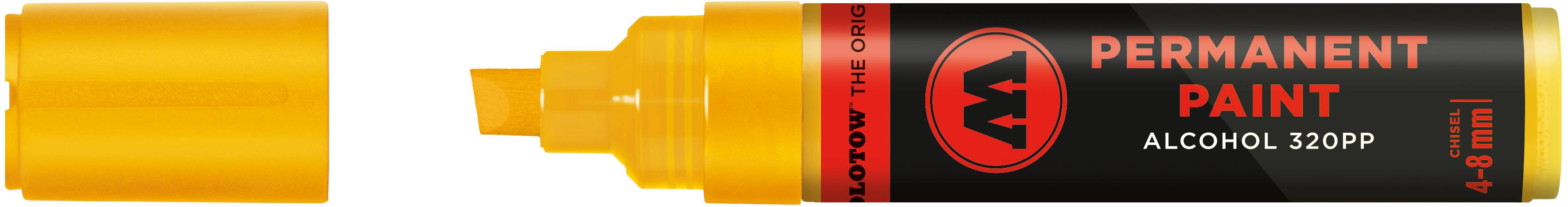 Marker Permanent Paint 320PP Alcohol, 4-8mm, Nr.007, melonengelb