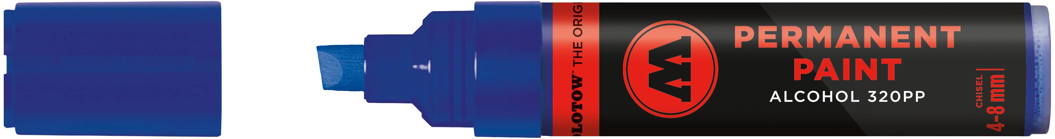 Marker Permanent Paint 320PP Alcohol, 4-8mm, Nr. 033, tulpenblau