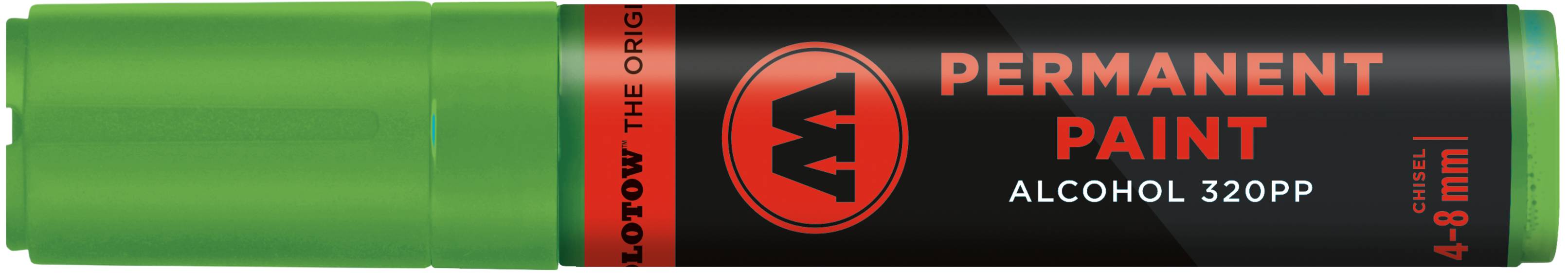 Marker Permanent Paint 320PP Alcohol, 4-8mm, Nr. 058, cremegrün