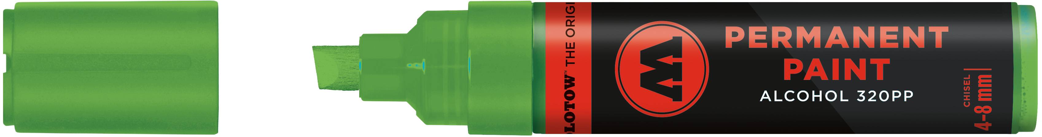 Marker Permanent Paint 320PP Alcohol, 4-8mm, Nr. 058, cremegrün