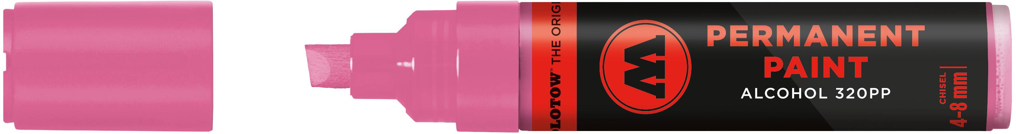 Marker Permanent Paint 320PP Alcohol, 4-8mm, Nr.136, fuchsiapink