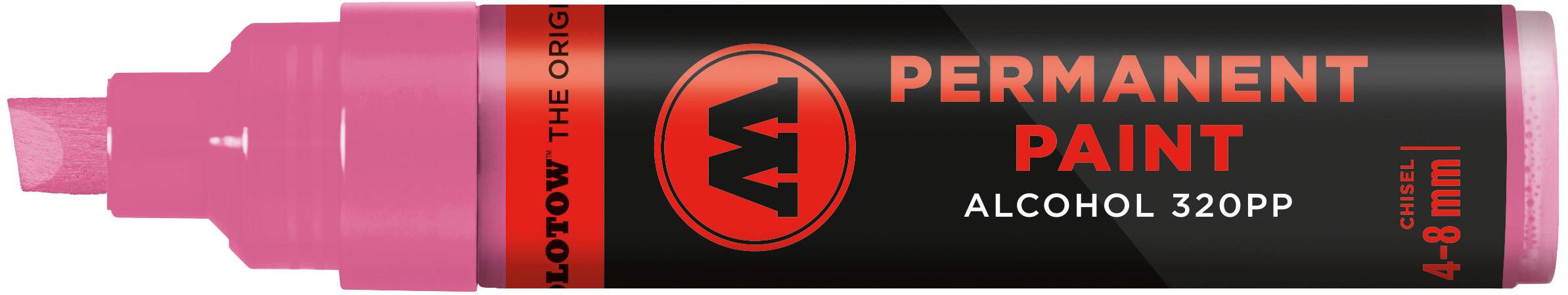 Marker Permanent Paint 320PP Alcohol, 4-8mm, Nr.136, fuchsiapink