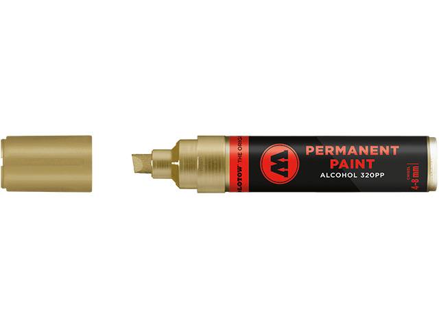 Marker Permanent Paint 320PP Alcohol, 4-8mm, Nr. 401, gold