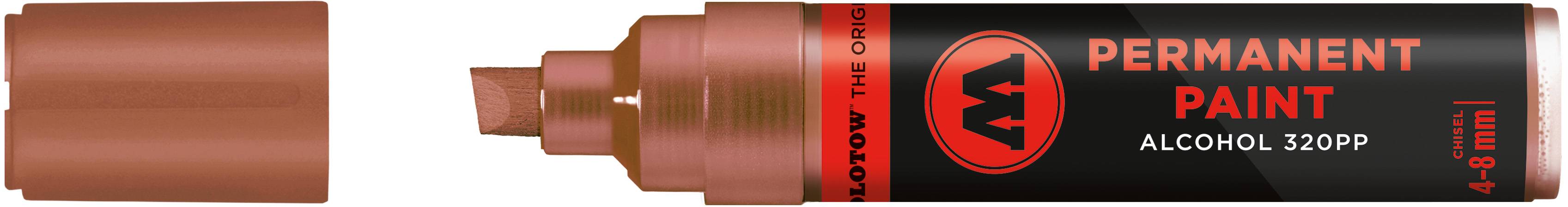 Marker Permanent Paint 320PP Alcohol, 4-8mm, Nr. 402, kupfer