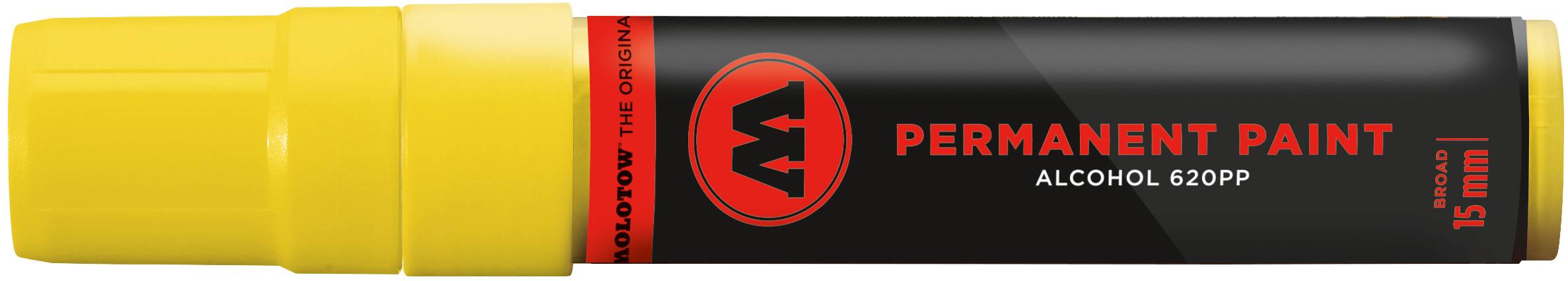 Marker Permanent Paint 620PP Alcohol, 15mm, zinkgelb