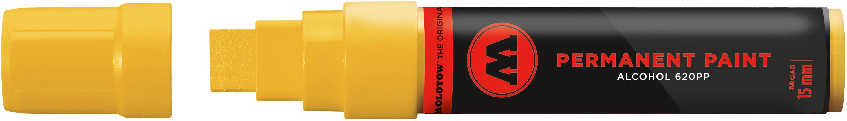 Marker Permanent Paint 620PP Alcohol, 15mm, melonengelb