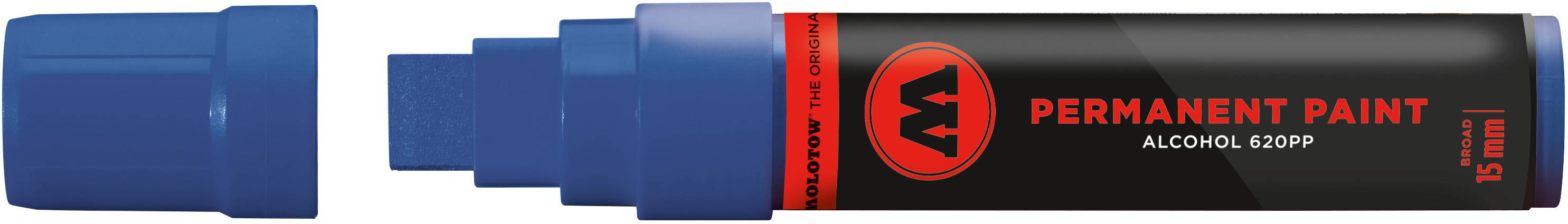 Marker Permanent Paint 620PP Alcohol, 15mm, tulpenblau