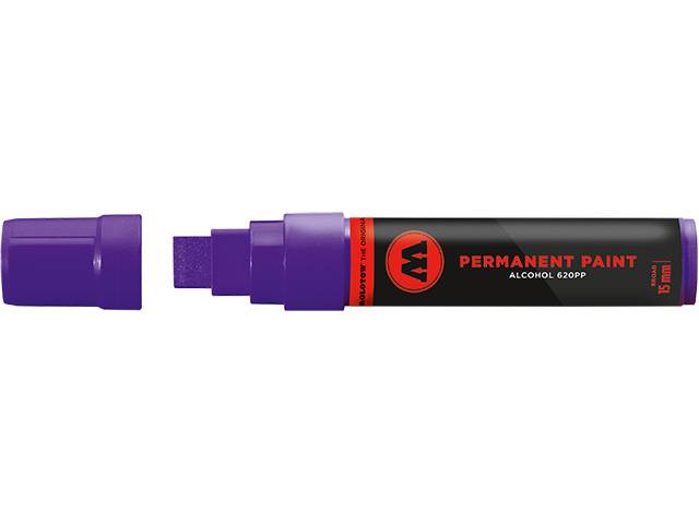 Marker Permanent Paint 620PP Alcohol, 15mm, purpur