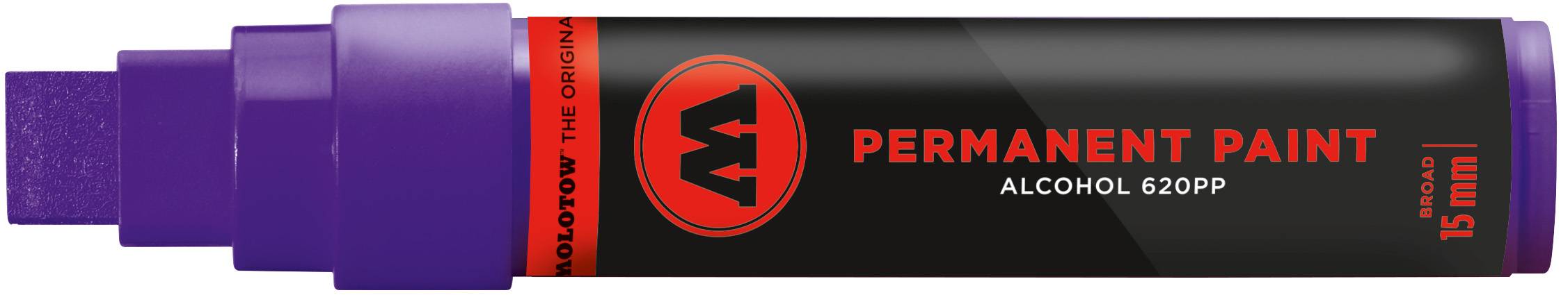 Marker Permanent Paint 620PP Alcohol, 15mm, purpur