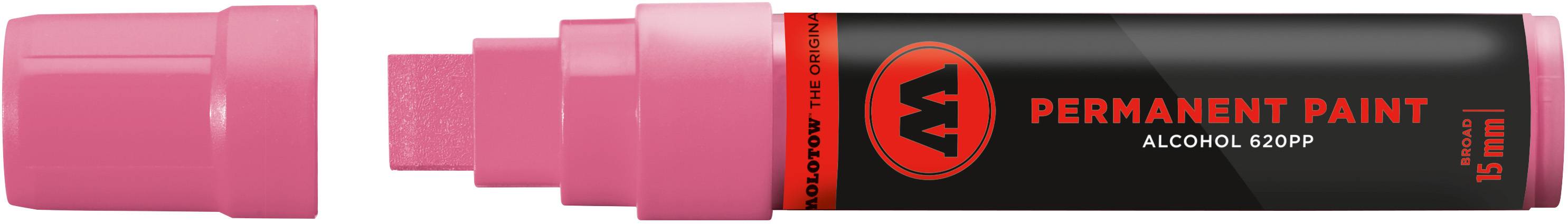 Marker Permanent Paint 620PP Alcohol, 15mm, fuchsiapink