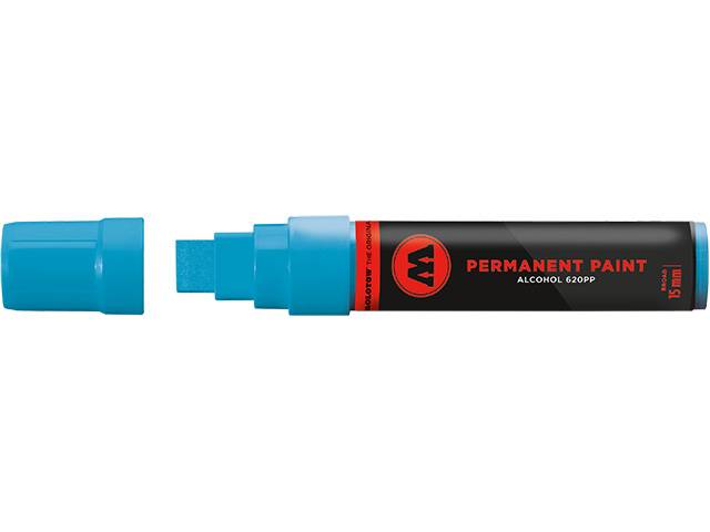 Marker Permanent Paint 620PP Alcohol, 15mm, schockblau mittel