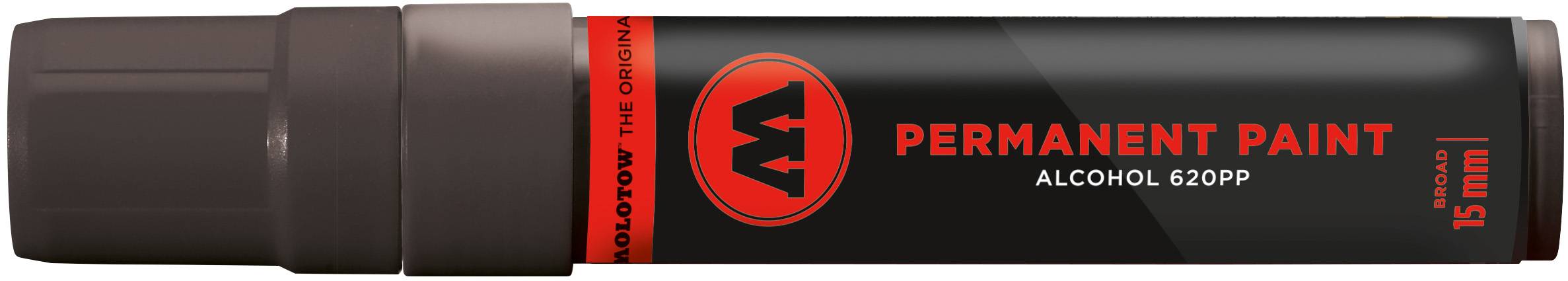 Marker Permanent Paint 620PP Alcohol, 15mm, signalschwarz