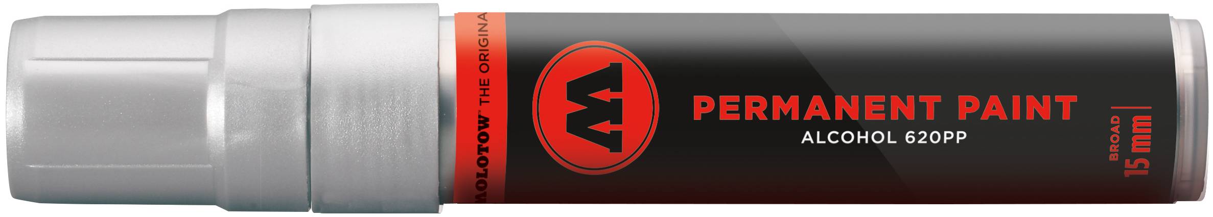 Marker Permanent Paint 620PP Alcohol, 15mm, chromsilber