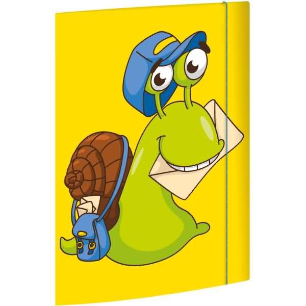 Postmappe A4 Karton gelb