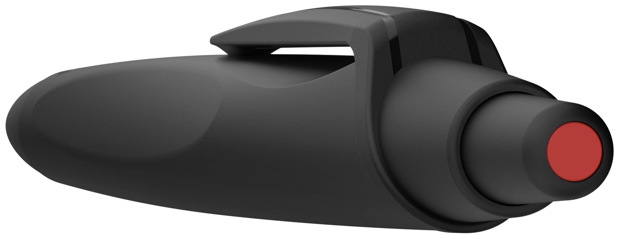 Kugelschreiber Reco schwarz Mine739 rot