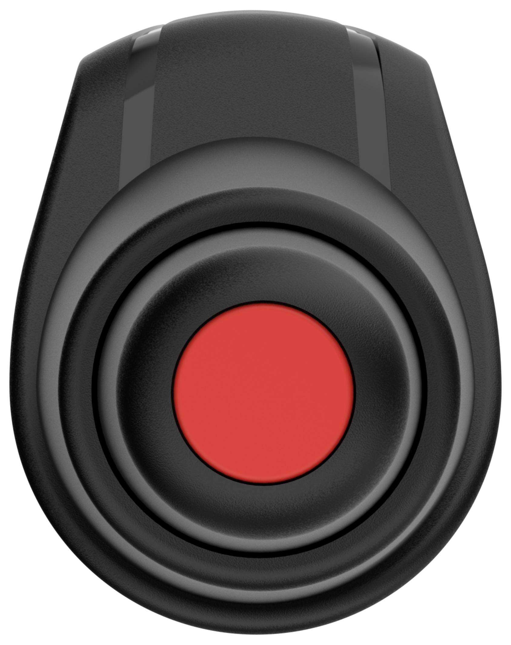 Kugelschreiber Reco schwarz Mine739 rot