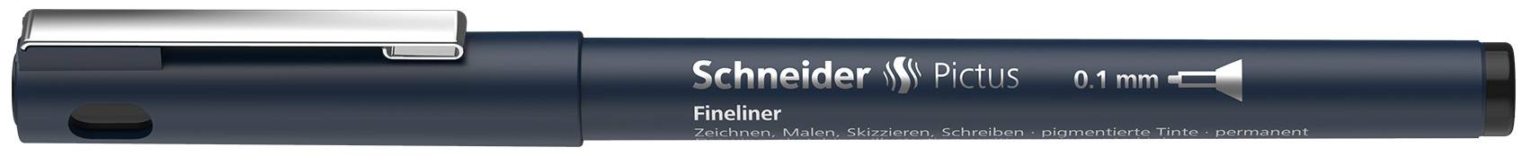 Fineliner Pictus 0,1 mm schwarz