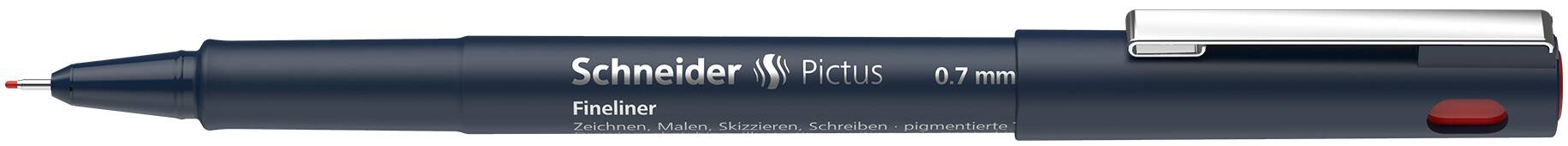 Fineliner Pictus 0,7 mm rot