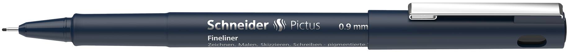 Fineliner Pictus 0,9 mm schwarz