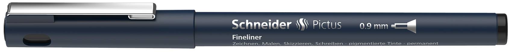 Fineliner Pictus 0,9 mm schwarz