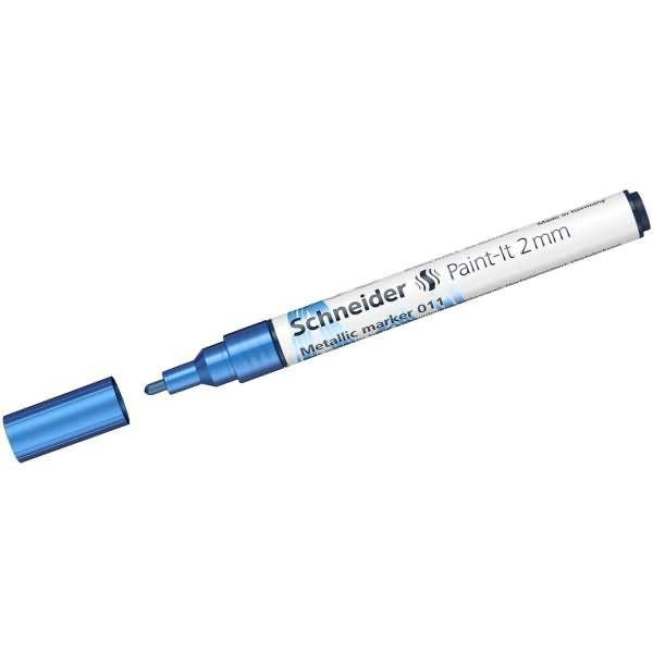 Metallicmarker Paint-It 011 2mm blue metallic