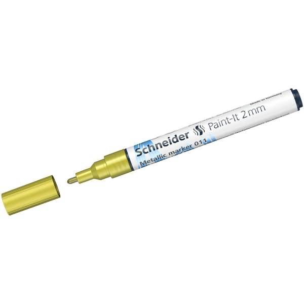 Metallicmarker Paint-It 011 2mm yellow metallic