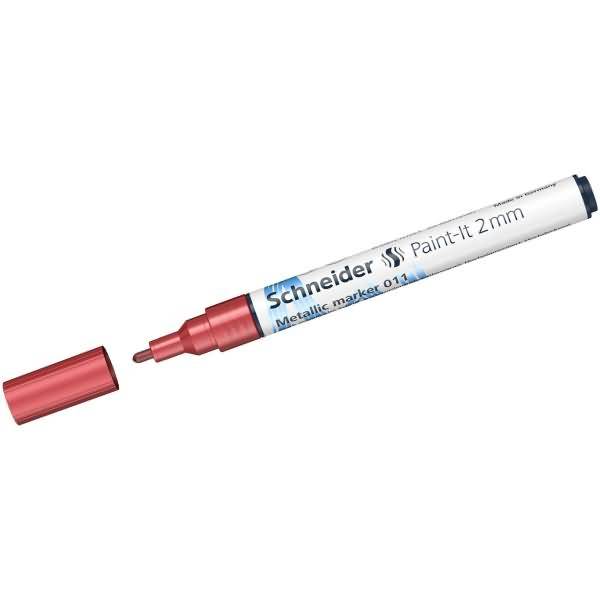 Metallicmarker Paint-It 011 2mm red metallic