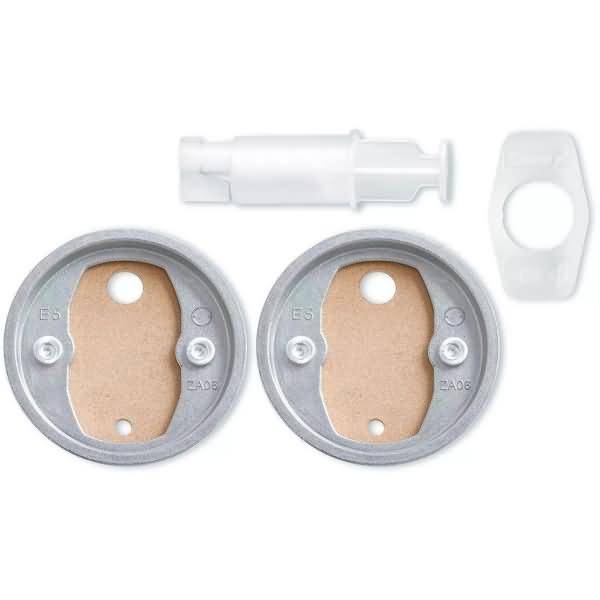 Doppel-Klebefestigungs-Set mit Zamakring BK20-2