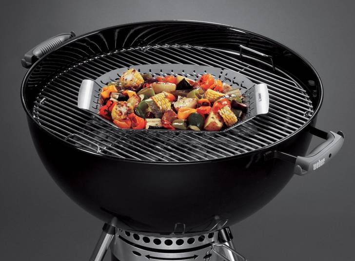 Weber 6678, Feuerkorb, Metallisch, Edelstahl, Q300, 270 mm, 360 mm