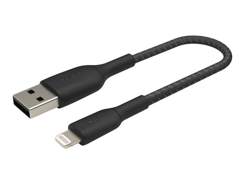Belkin BOOST CHARGE - Lightning-Kabel - Lightning männlich bis USB männlich - 1 m - Schwarz - für Apple iPad/iPhone/iPod (Lightning)