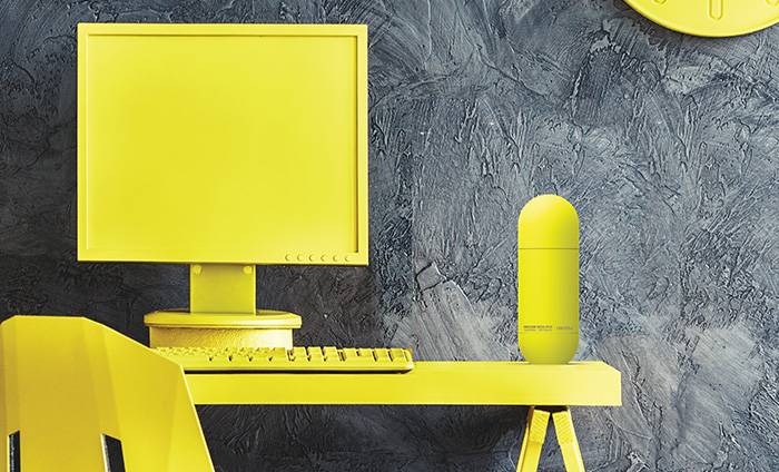 Asobu Orb, 430 ml, Tägliche Nutzung, Gelb, Edelstahl, 24 h, 12 h