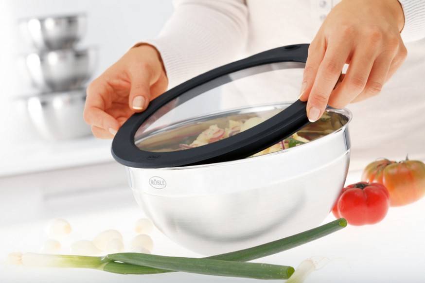 R�sle 15731 Frischhaltedeckel aus Glas 20cm