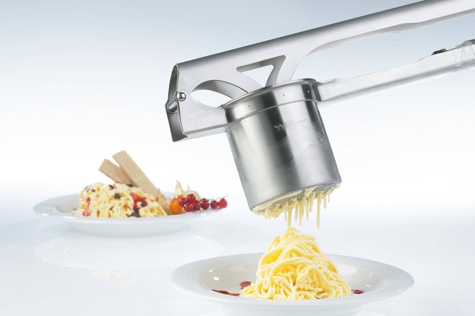 GEFU 13100, Kartoffelpresse, Edelstahl, Edelstahl, 350 mm, 80 mm