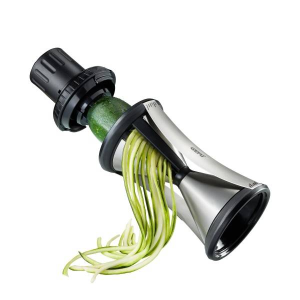 GEFU SPIRELLI XL, Manuell, Schwarz, Edelstahl, Kunststoff, Edelstahl, 90 mm, 90 mm, 240 mm