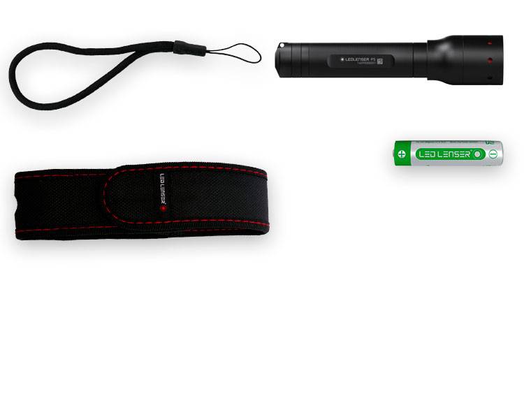 LED LENSER P5 Core LED Taschenlampe, 150lm Lichtstrom